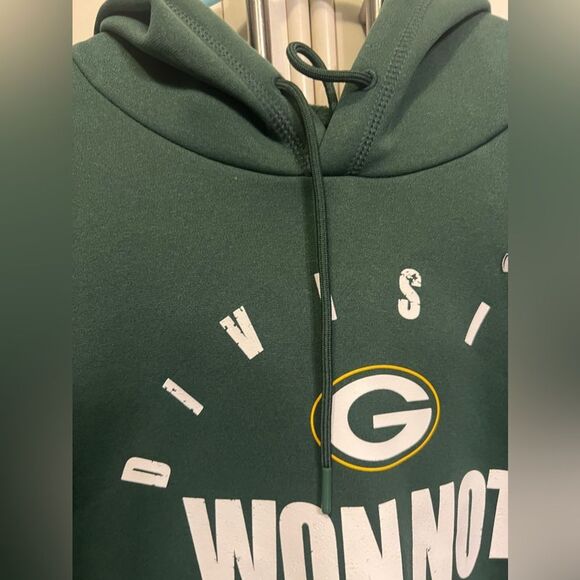 Nike Green Bay Packers Won not Done Playoff hoodie Sweatshirt L - Picture 9 of 12